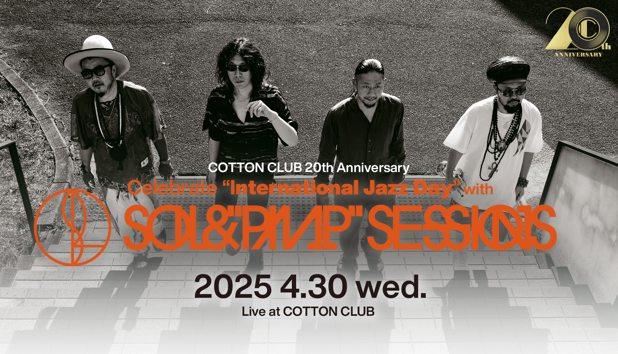 Celebrate<br>"International Jazz Day"<br>with SOIL&"PIMP"SESSIONS