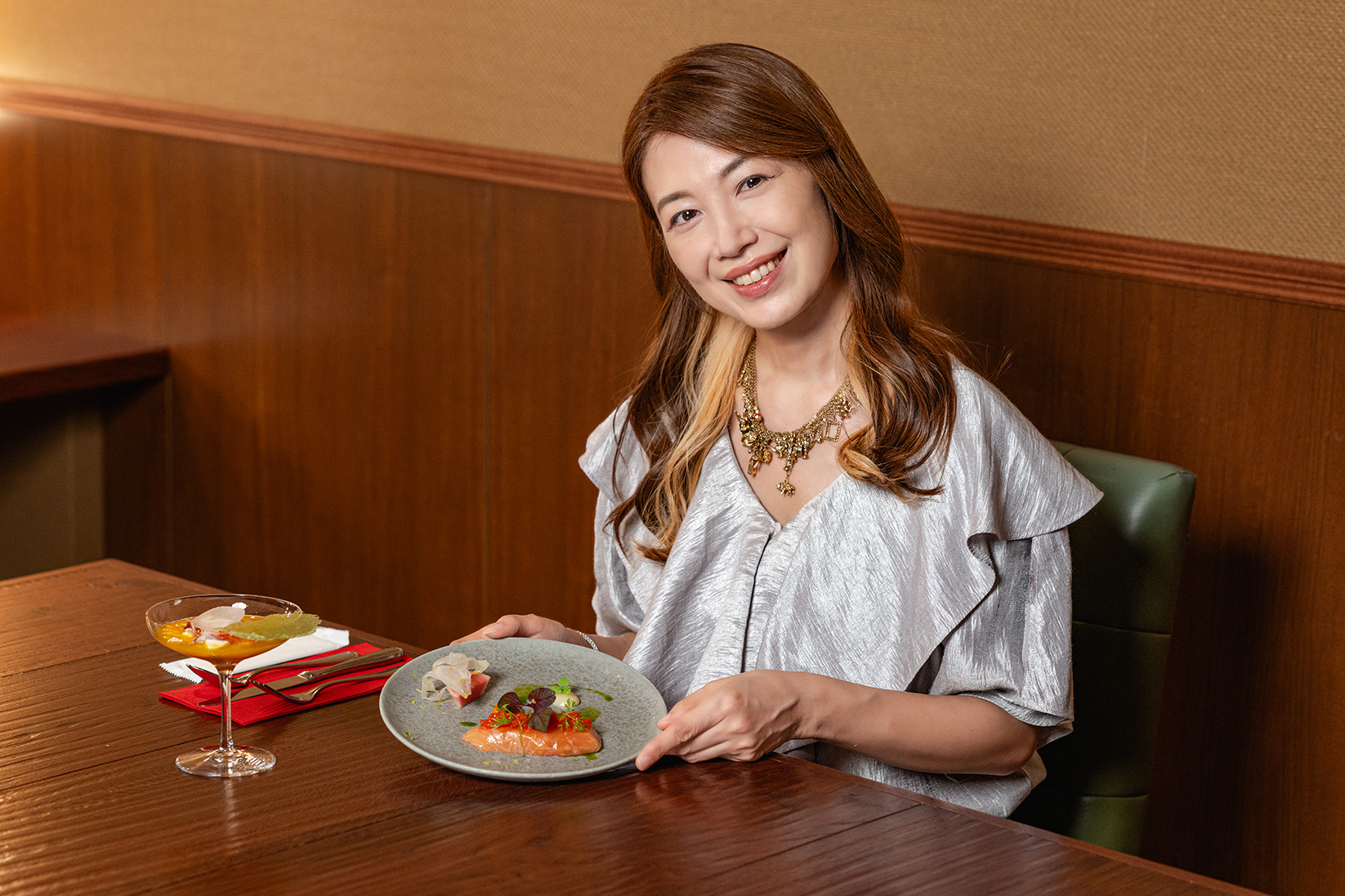 村治佳織のインタビュー写真